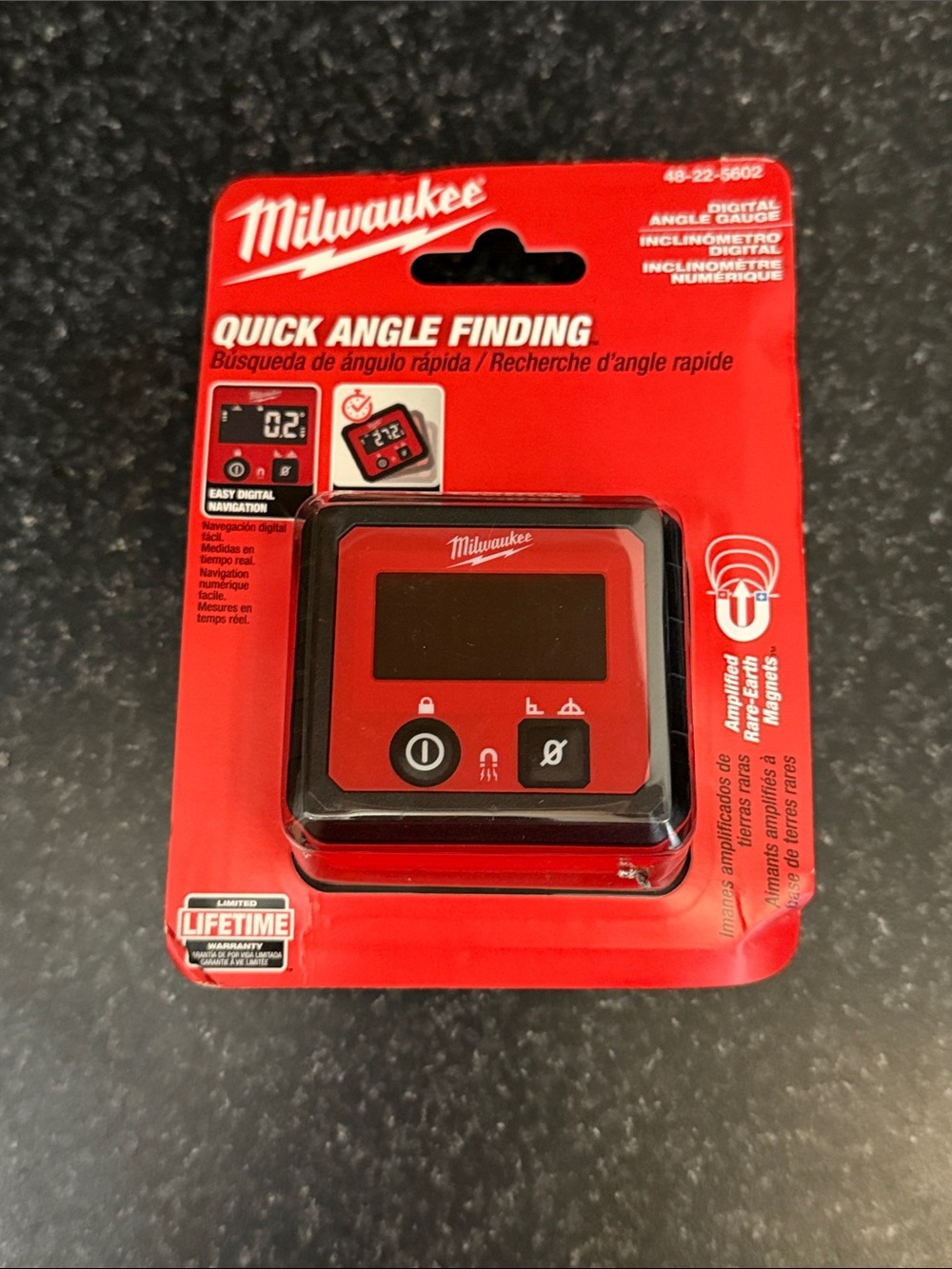 Milwaukee Digital Angle Gauge - Quick Angle Finder